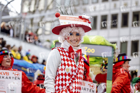 Rosenmontagsumzug in Köln