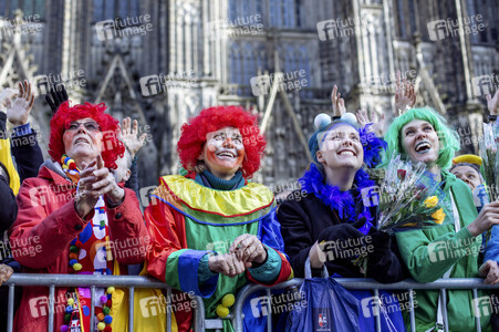 Rosenmontagsumzug in Köln