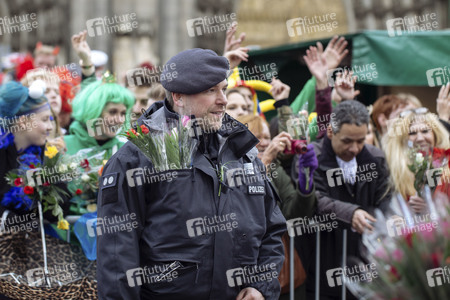 Rosenmontagsumzug in Köln