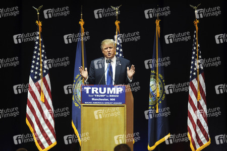 Wahlkampfrede von Donald Trump in Manchester