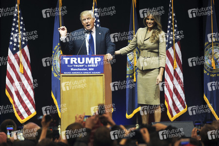 Wahlkampfrede von Donald Trump in Manchester