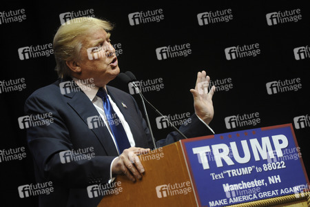 Wahlkampfrede von Donald Trump in Manchester