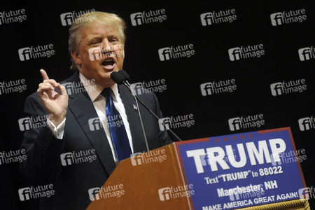 Wahlkampfrede von Donald Trump in Manchester