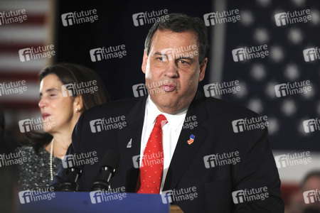 Wahlkampfrede von Chris Christie in Nashua