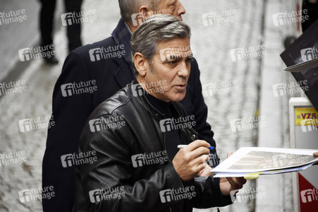 Ankunft zur 'Hail, Caesar!' Pressekonferenz, Berlinale 2016