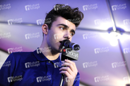 Auftritt von Nathan Sykes in New York