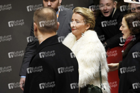 Ankunft zur 'Alone in Berlin / Jeder stirbt für sich allein' Pressekonferenz, Berlinale 2016