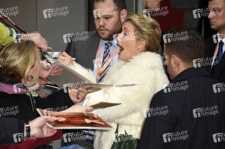 Ankunft zur 'Alone in Berlin / Jeder stirbt für sich allein' Pressekonferenz, Berlinale 2016