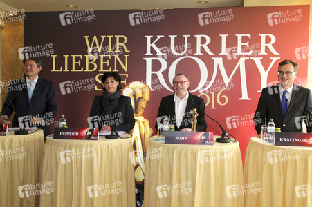 Pressekonferenz zur Romy-Gala 2016 in Wien