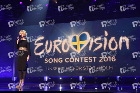 Generalprobe zur TV-Show 'Eurovision Song Contest 2016 - Unser Lied für Stockholm' in Köln