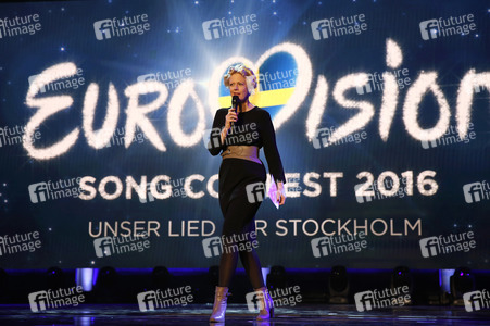 Generalprobe zur TV-Show 'Eurovision Song Contest 2016 - Unser Lied für Stockholm' in Köln