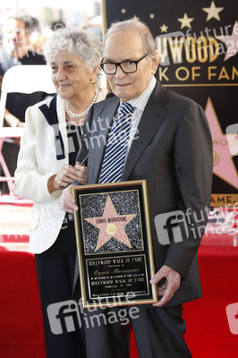 Ennio Morricone erhält einen Stern auf dem Hollywood Walk of Fame, Los Angeles