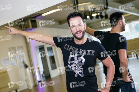 Training für die RTL-Tanzshow 'Let's Dance' in Dinslaken