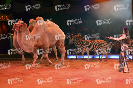 Premiere der 3. Winterspielzeit des Circus Krone in München