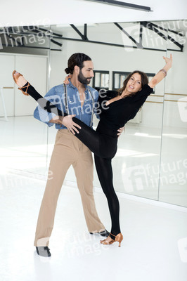 Jana Pallaske trainiert für 'Let's Dance' in Berlin