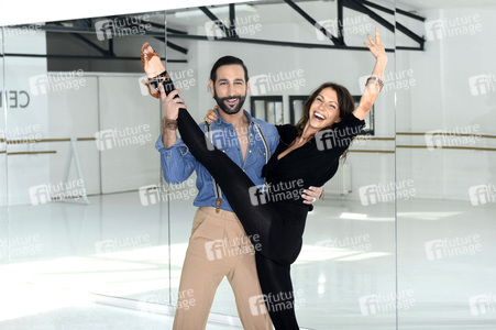 Jana Pallaske trainiert für 'Let's Dance' in Berlin