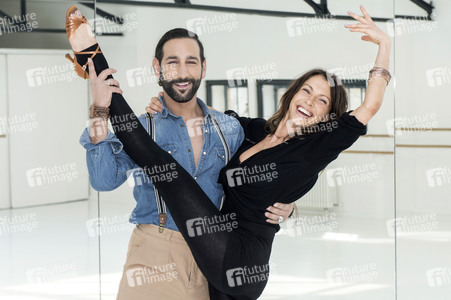 Jana Pallaske trainiert für 'Let's Dance' in Berlin
