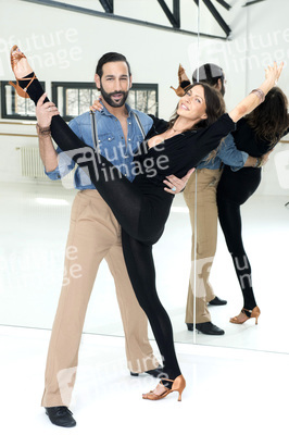Jana Pallaske trainiert für 'Let's Dance' in Berlin