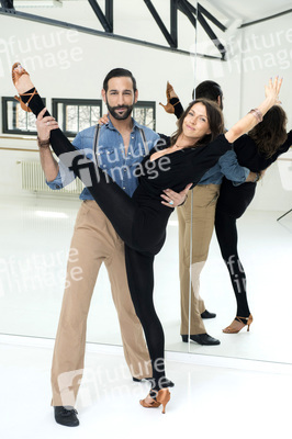 Jana Pallaske trainiert für 'Let's Dance' in Berlin