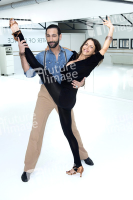 Jana Pallaske trainiert für 'Let's Dance' in Berlin