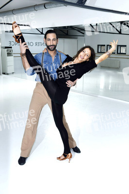 Jana Pallaske trainiert für 'Let's Dance' in Berlin