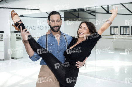 Jana Pallaske trainiert für 'Let's Dance' in Berlin