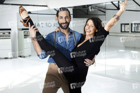 Jana Pallaske trainiert für 'Let's Dance' in Berlin