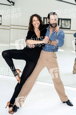Jana Pallaske trainiert für 'Let's Dance' in Berlin