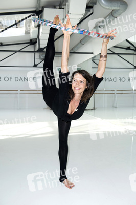Jana Pallaske trainiert für 'Let's Dance' in Berlin