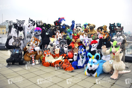 Furry Walk zu 'Zoomania' in Dresden