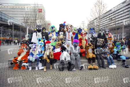 Furry Walk zu 'Zoomania' in Dresden