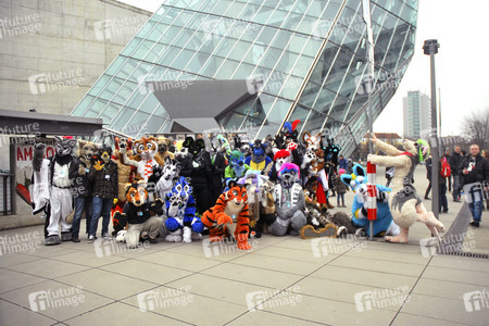 Furry Walk zu 'Zoomania' in Dresden