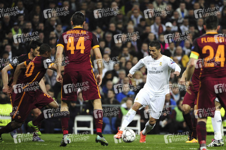 Champions League Match Real Madrid gegen AS Rom