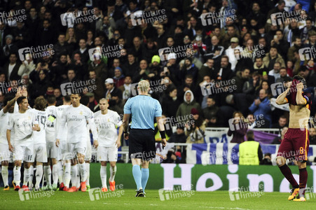 Champions League Match Real Madrid gegen AS Rom
