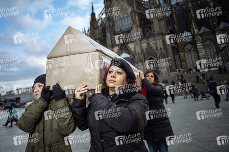 Demo zum Weltfrauentag in Köln