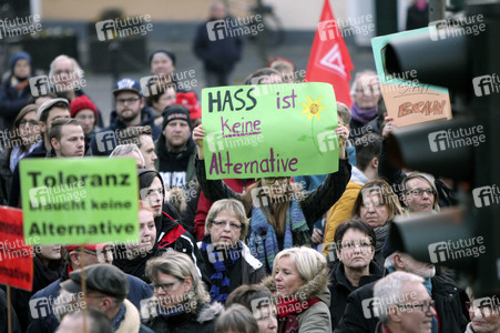 Afd Wahlkampf-Abschlussveranstaltung in Neuwied