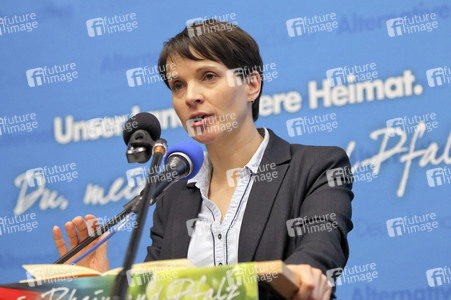 Afd Wahlkampf-Abschlussveranstaltung in Neuwied