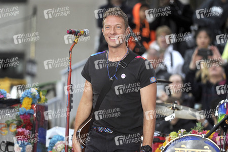 Coldplay in der NBC-Show 'Today' in New York