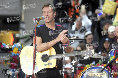 Coldplay in der NBC-Show 'Today' in New York