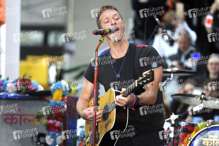 Coldplay in der NBC-Show 'Today' in New York