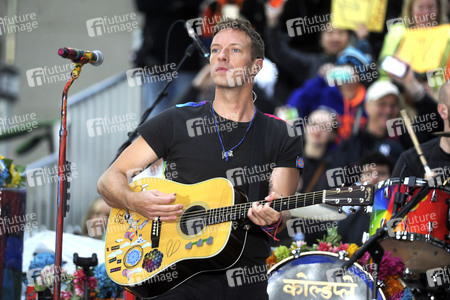 Coldplay in der NBC-Show 'Today' in New York