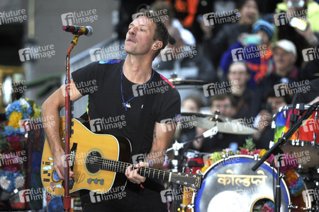 Coldplay in der NBC-Show 'Today' in New York