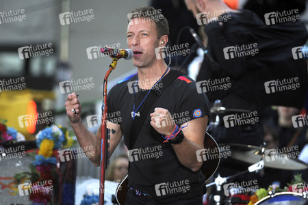 Coldplay in der NBC-Show 'Today' in New York