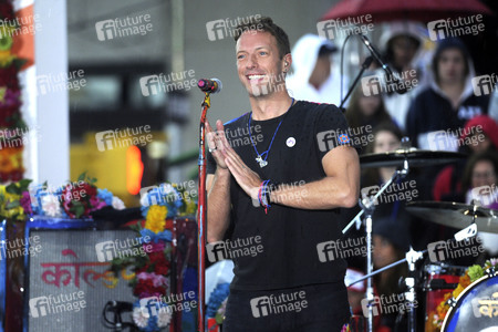 Coldplay in der NBC-Show 'Today' in New York