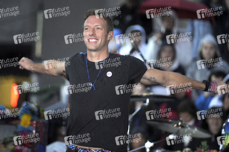 Coldplay in der NBC-Show 'Today' in New York
