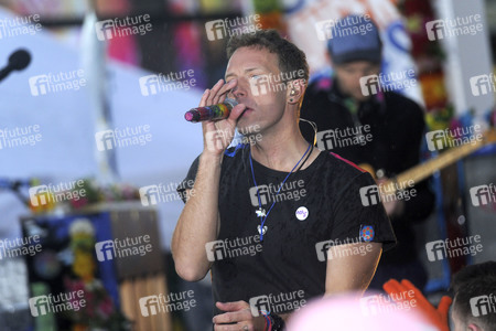Coldplay in der NBC-Show 'Today' in New York