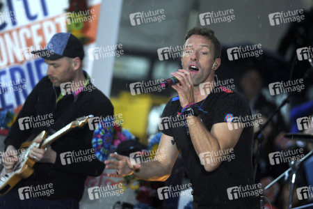Coldplay in der NBC-Show 'Today' in New York