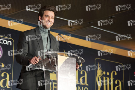 Pressetermin zur Verleihung der 17. International Indian Film Academy Awards in Madrid