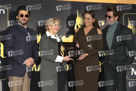 Pressetermin zur Verleihung der 17. International Indian Film Academy Awards in Madrid