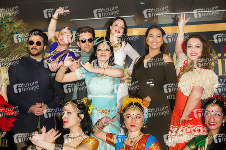 Pressetermin zur Verleihung der 17. International Indian Film Academy Awards in Madrid